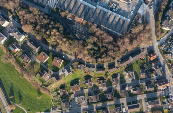 Baustart an der Schürstrasse / Hohrütistrasse