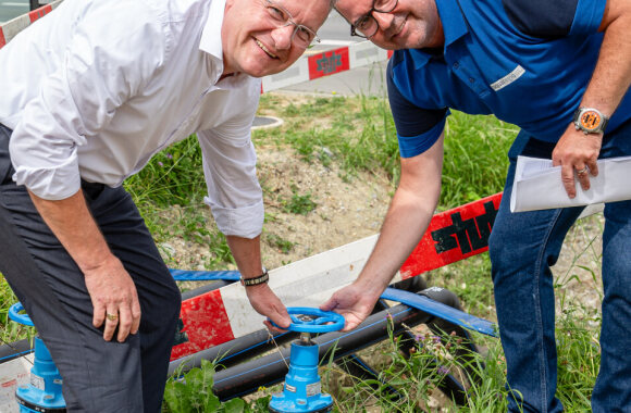 Emmer Trinkwasser erobert Nachbarregionen